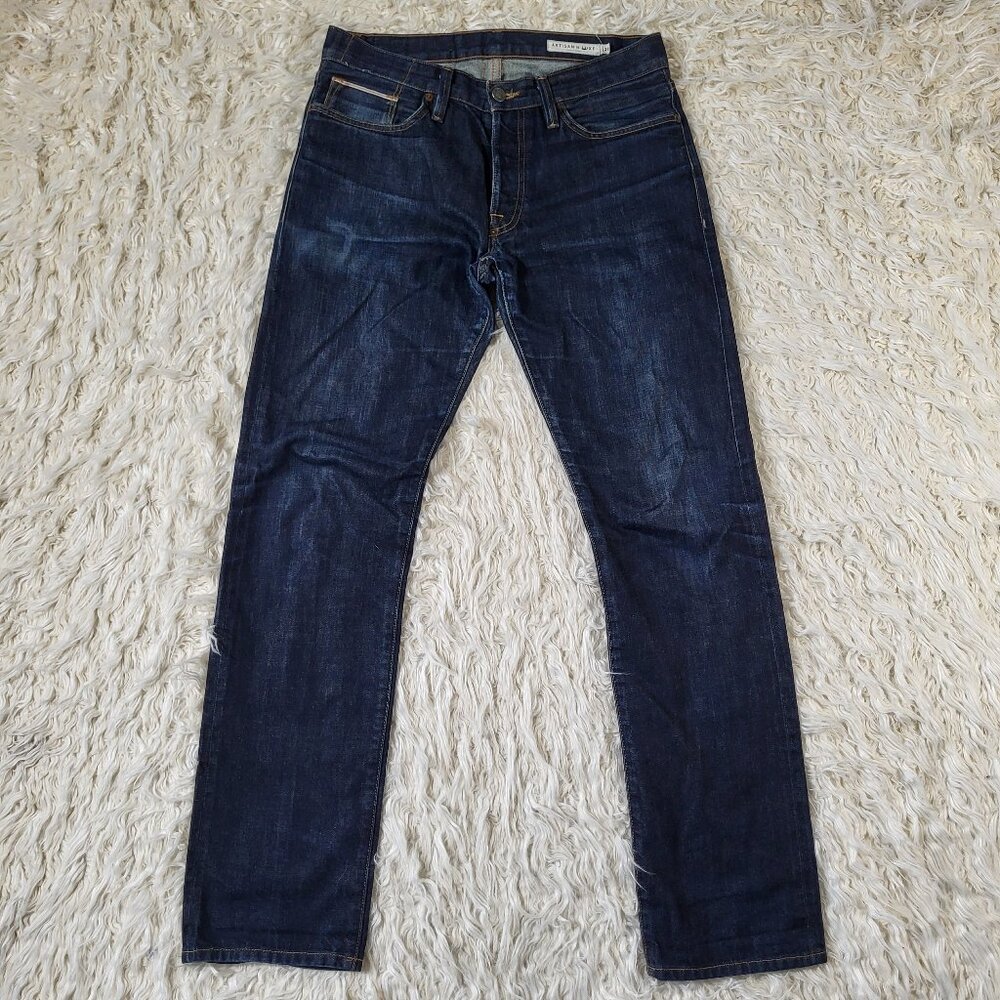 Artisan de Luxe Tapered Regular Fit Denim Blue Jeans Men’s Size 31